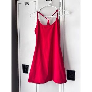 Outdoor Voices Red size XS exercise dress w built in pockets‎ (retail is $100)